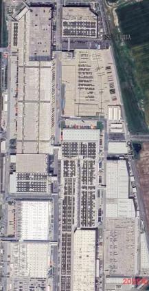 上海特斯拉超级工厂，占地1290亩，当时以市场价的10%卖给特斯拉，还为特斯拉提