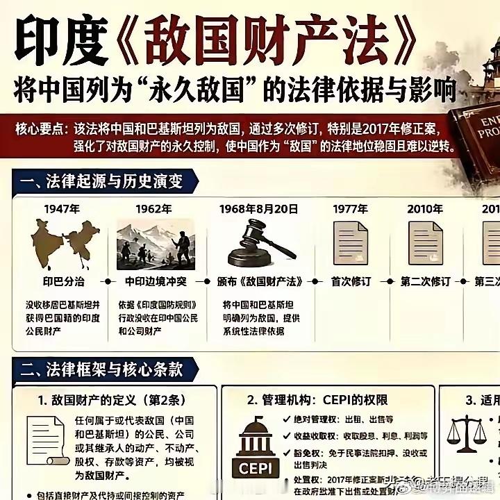 为什么印度总是毫无顾忌的欺诈我们？为什么我们不能投资印度？都是因为印度有一个《敌