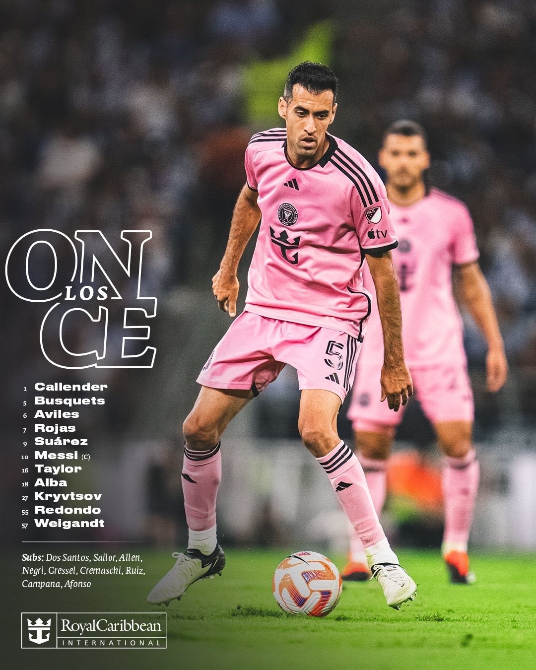 首发出炉！梅西领衔！[鼓掌][鼓掌][鼓掌]#梅西[超话]##迈阿密国际vs圣路