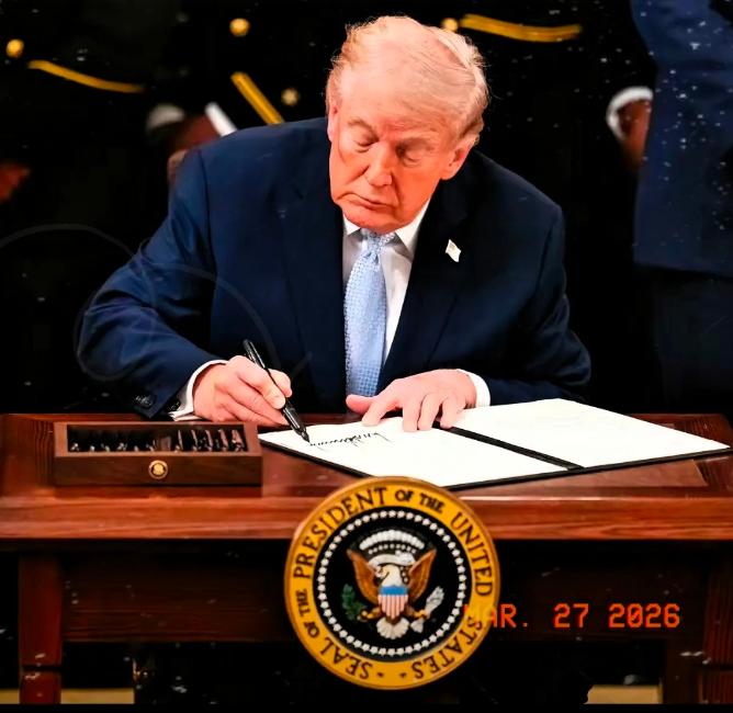 老特这次真是要千古留名了，百余年的规矩被他打破了。3月26日，美国财政部宣布，从