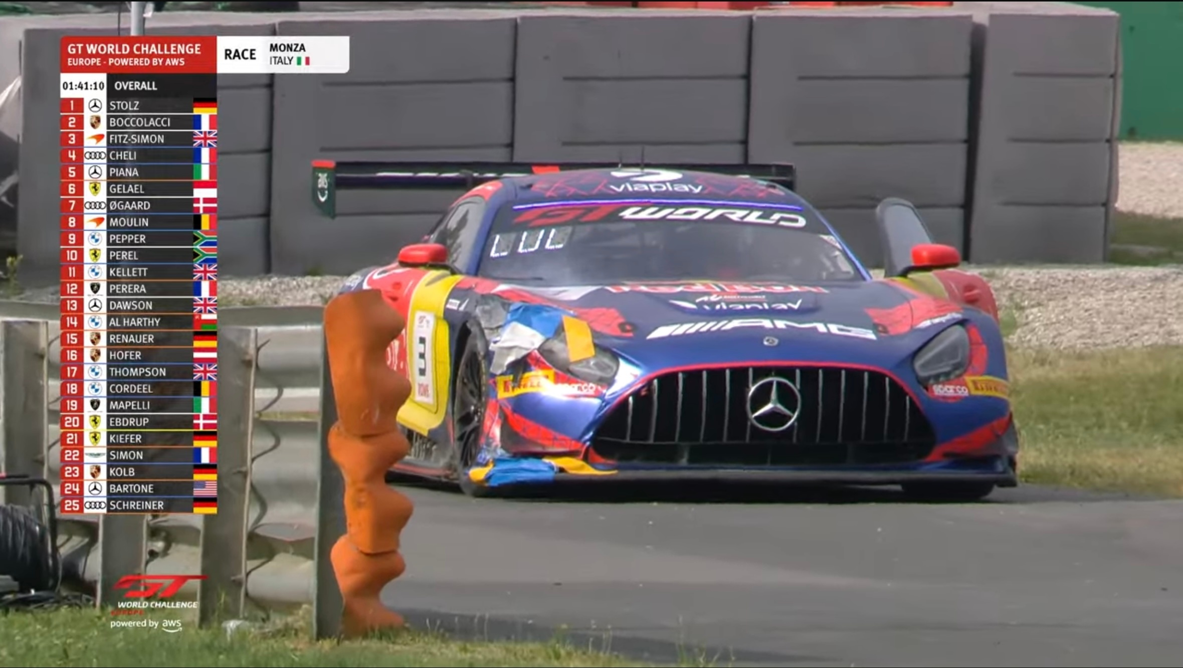 Mercedes-AMG Team Verstappen Racing的3号车组