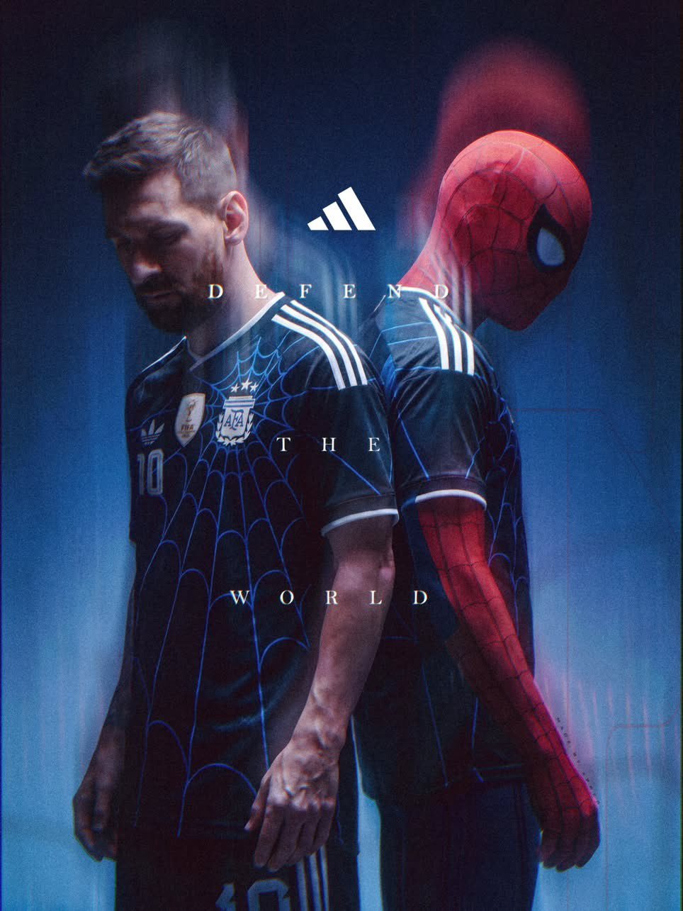 Argentina x Spiderman梅西蜘蛛侠