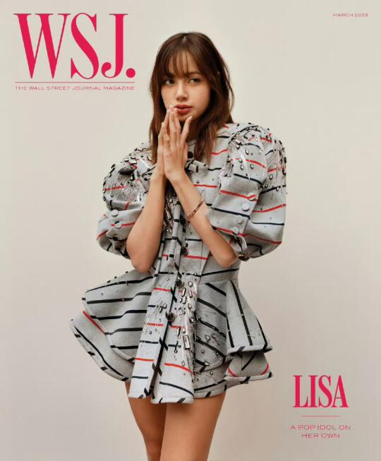 LISA 📸 WSJ. Magazine 三月新刊封面，刚亮相奥斯卡...