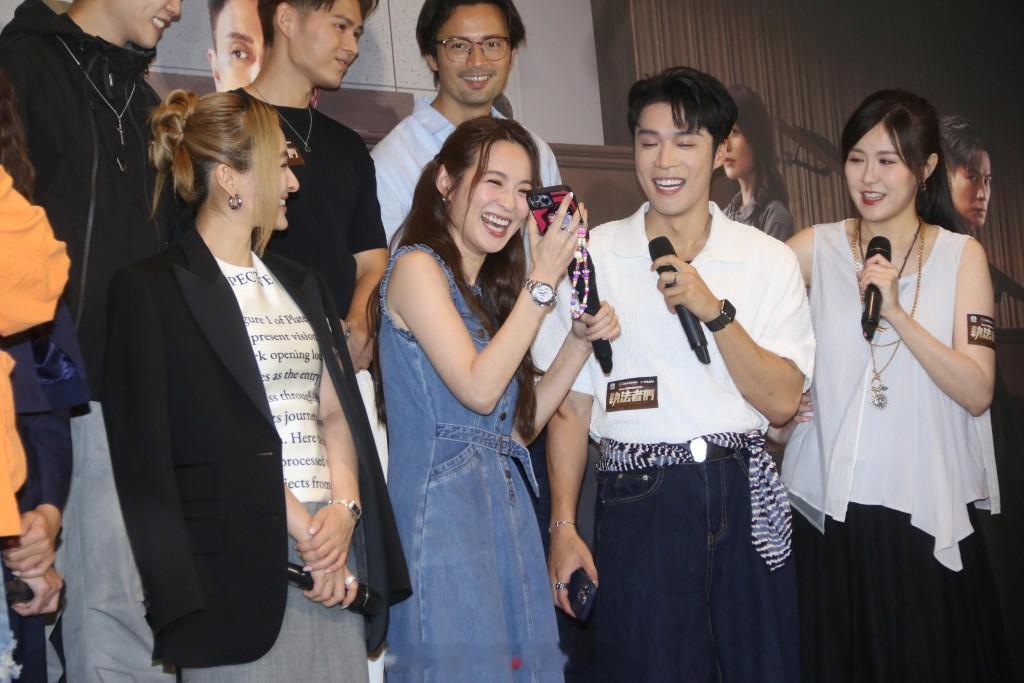 蔡洁致电黄宗泽遭两度Cut线恨拍《执法者们》续集建议以孖生妹妹角色重现荧幕 | 