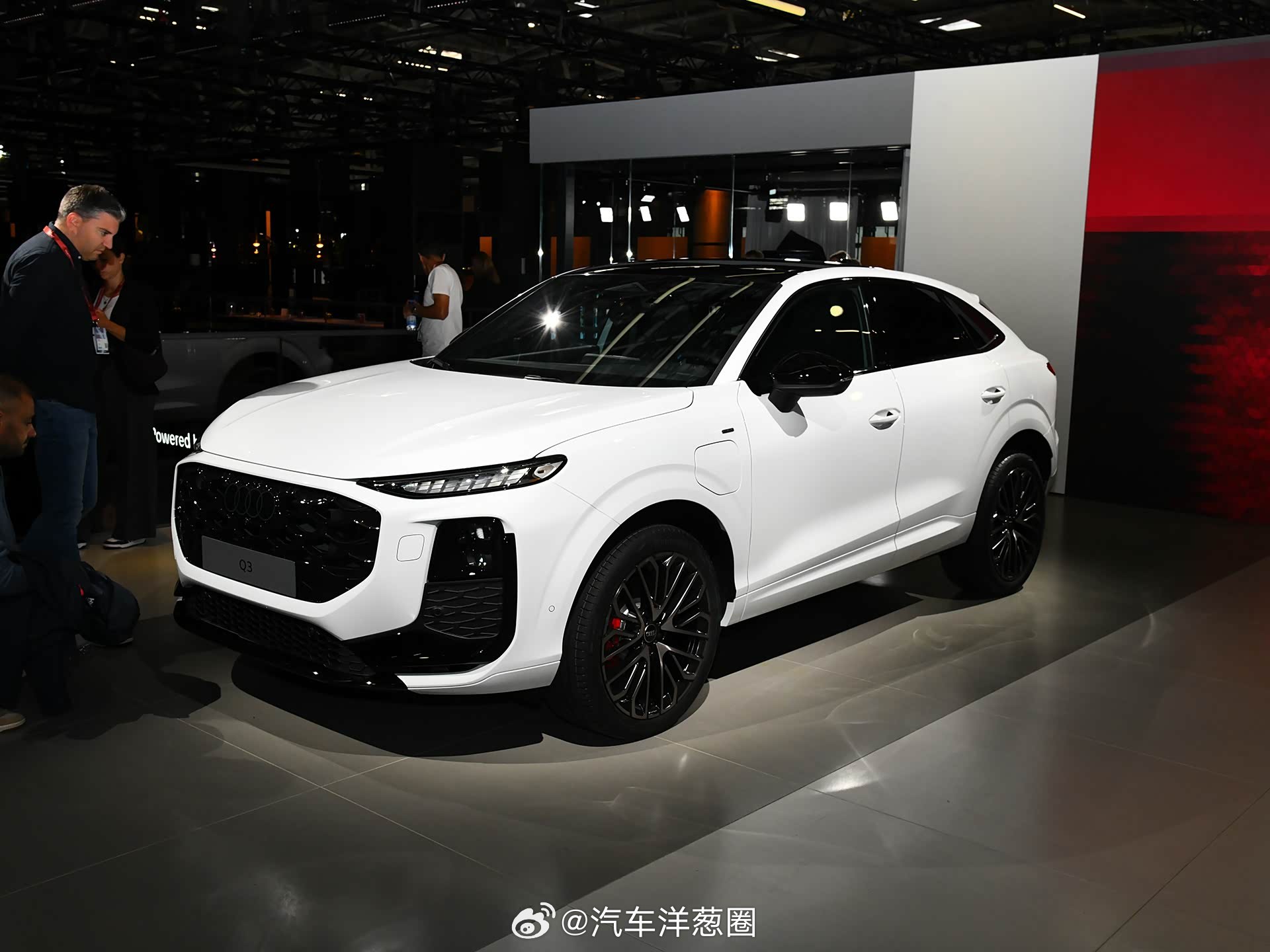 全新奥迪Q3 Sportback首发亮相，插混版搭载25.7度电池包海外版提供多