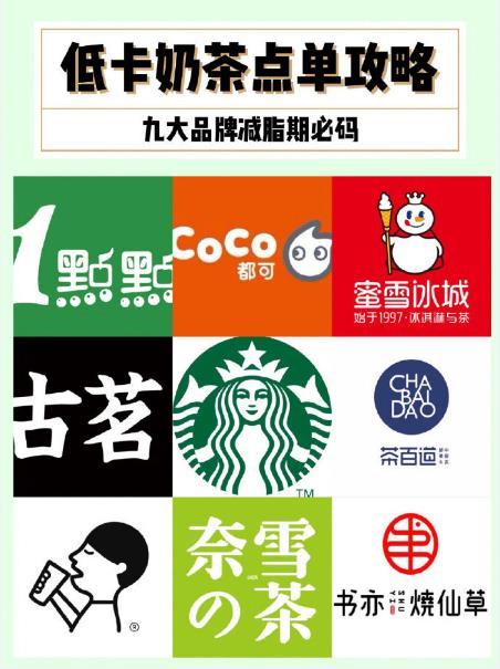 低卡奶茶点单攻略合集，咱仙女们春夏秋冬都不能月半。我的宝藏食谱