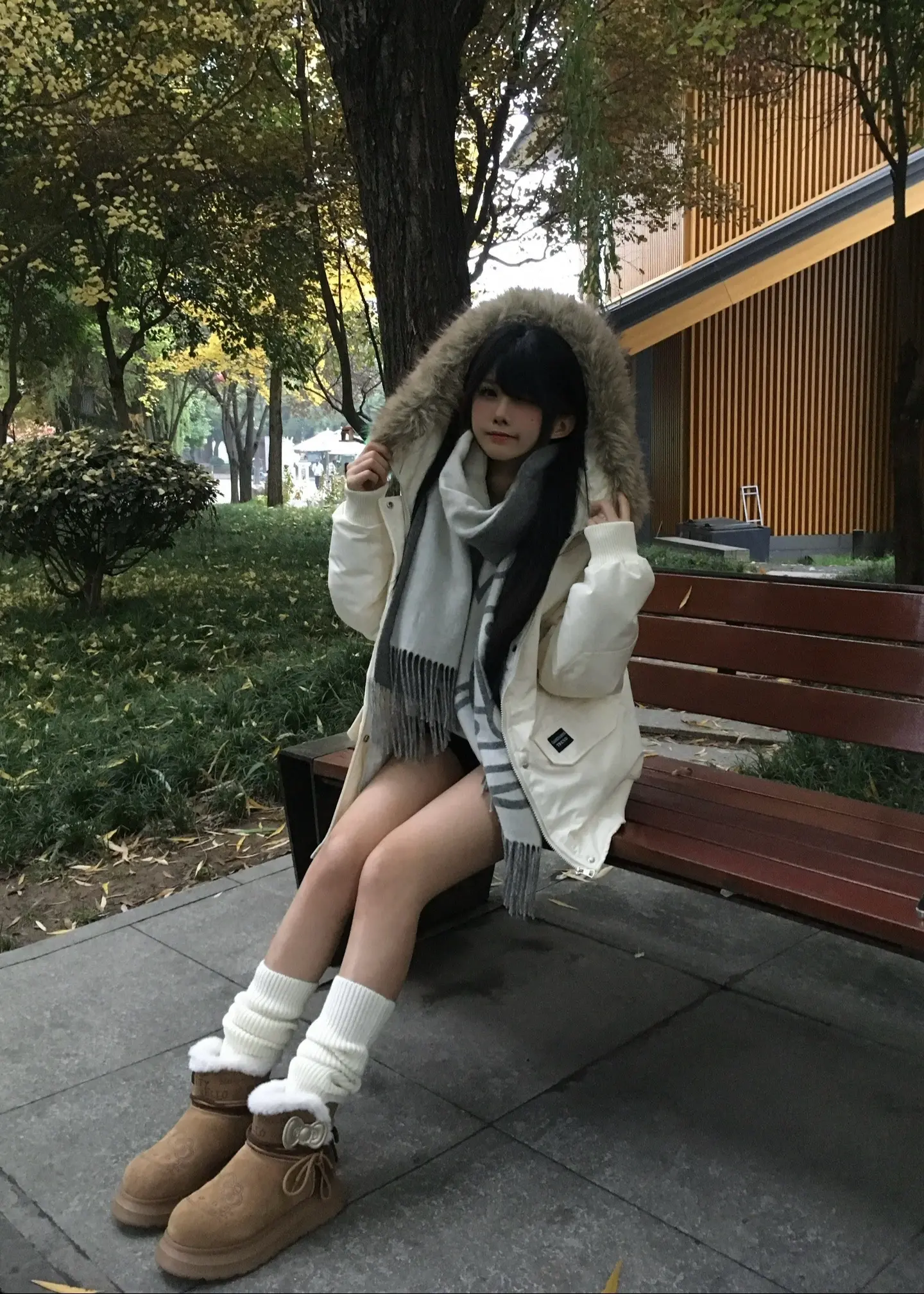 冬天冷冷的 凑在一起就暖和啦