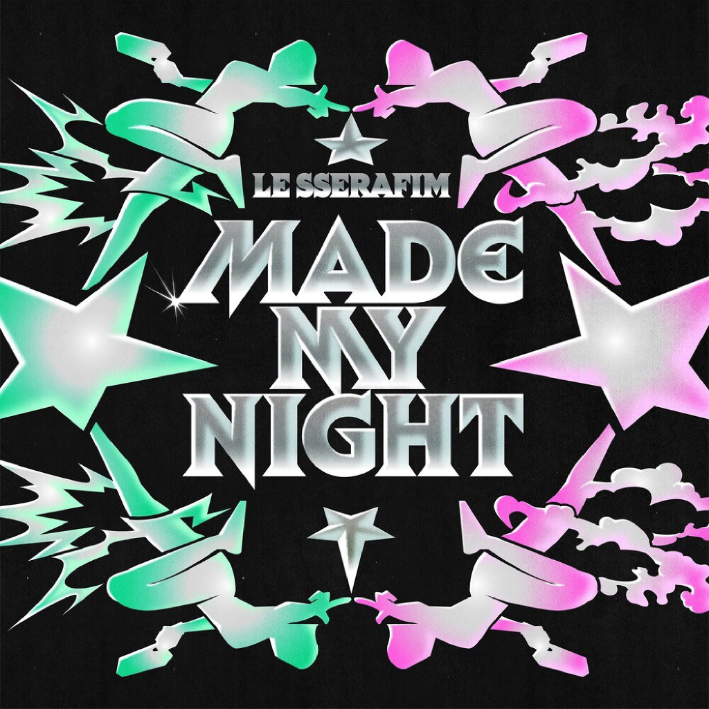 LE SSERAFIM『Made My Night』音源日榜空降Melon：17