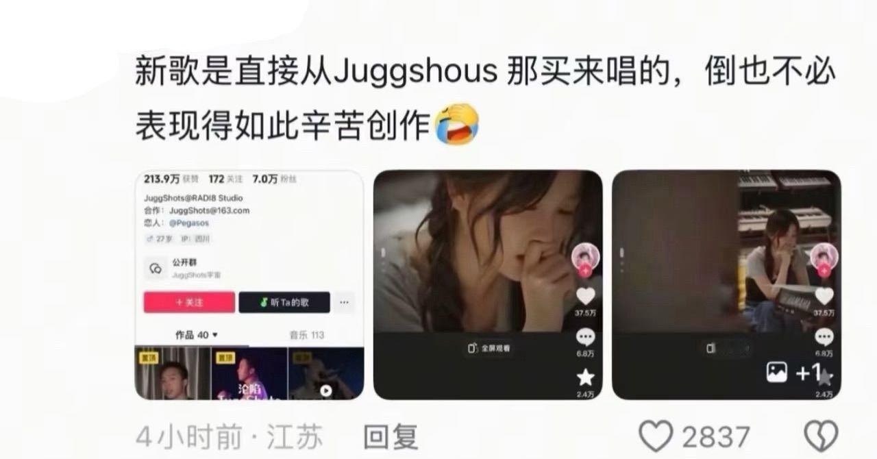 我也寻思，这不是翻唱的网红歌吗？ ​​​