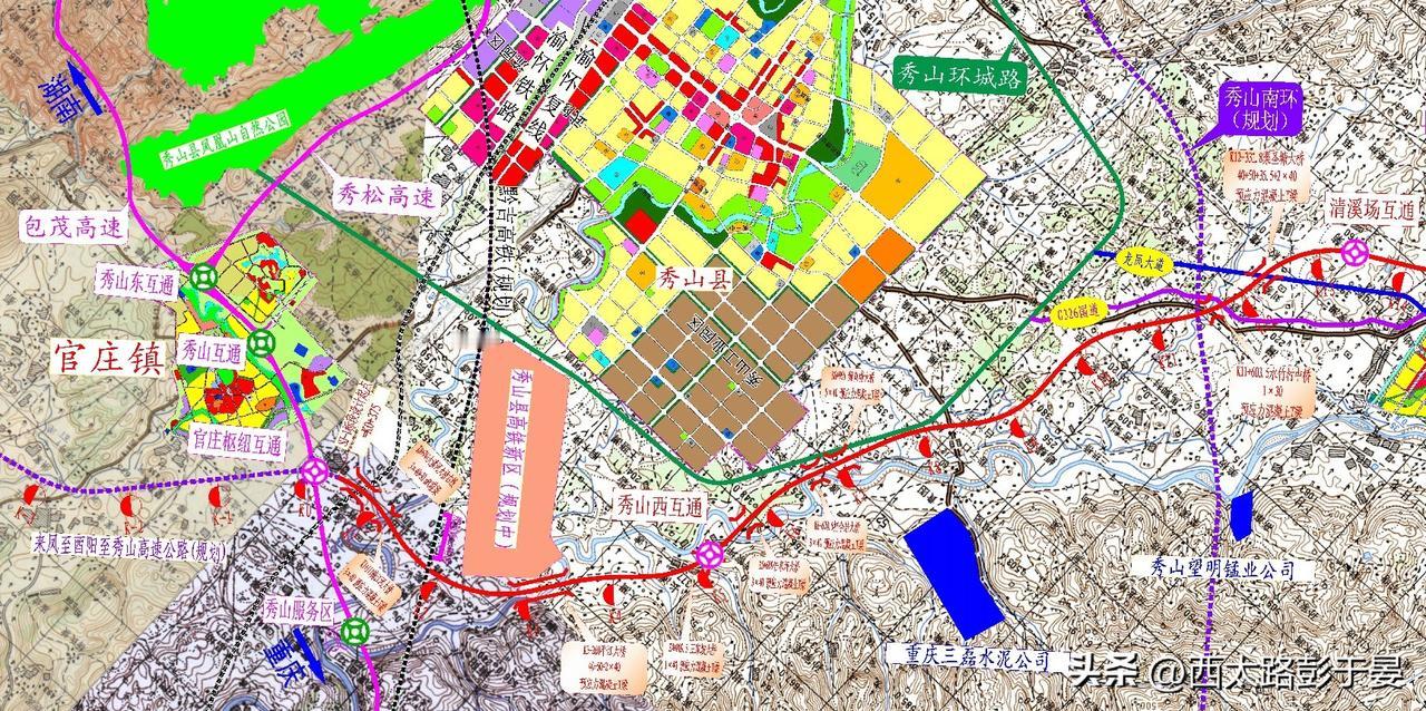 首桩开钻！重庆秀印高速项目先行段主体工程建设进入实质性阶段

2026年初春，武