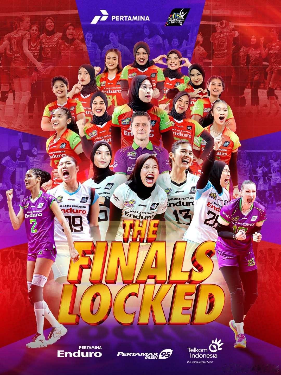 国际排坛动态 恭喜沃隆科娃带领球队雅加达国家石油闯入印尼联赛总决赛~ 