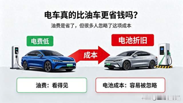 电车真的比油车省钱？别再被油费骗了！