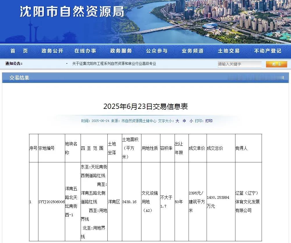 别再说辽宁男篮没钱了！辽宁俱乐部刚刚在沈阳奥体附近砸1400万重金买了一块地！