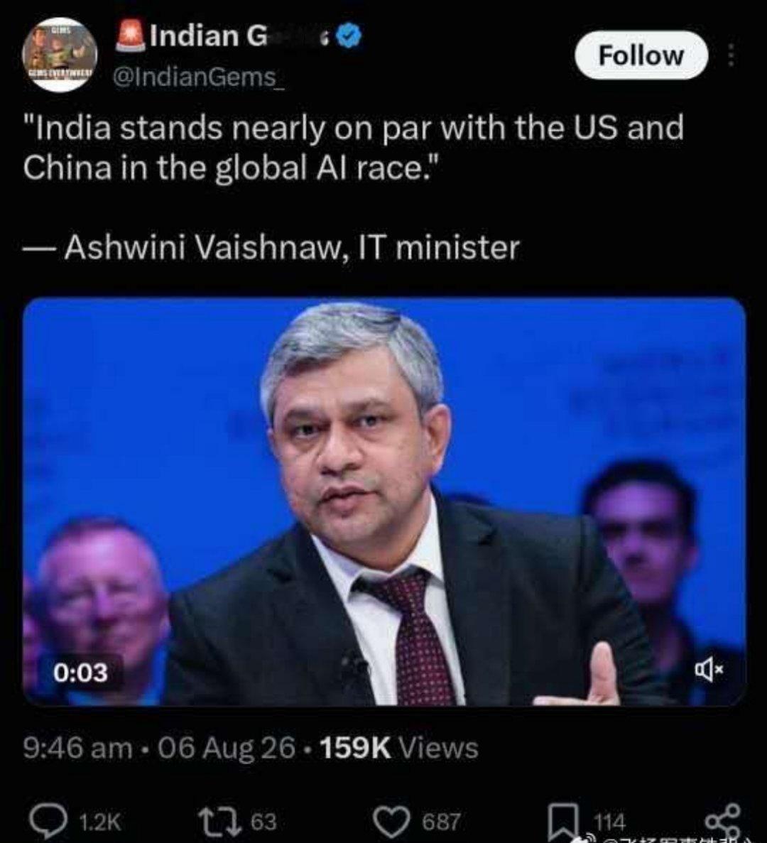“在全球AI竞赛中，印度和中美并驾齐驱……”中国留学生称学校都是印度人海外新鲜事