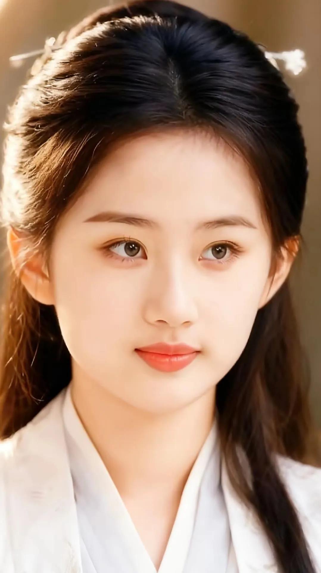 温柔少女，白衣飘飘，岁月静好。