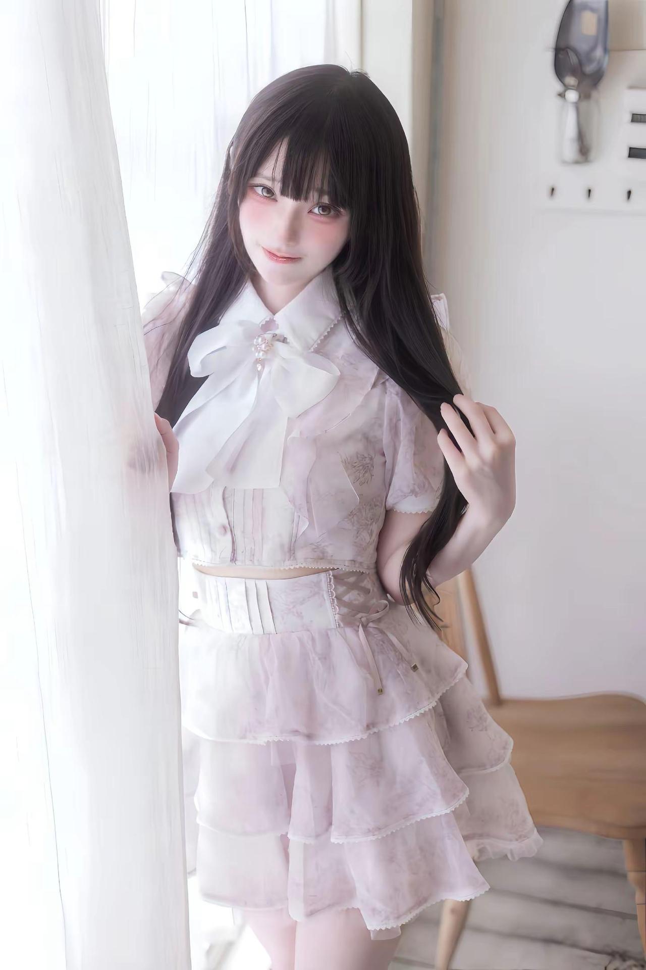 甜妹配硬曲甜妹 日系 大小姐穿搭 蕾系