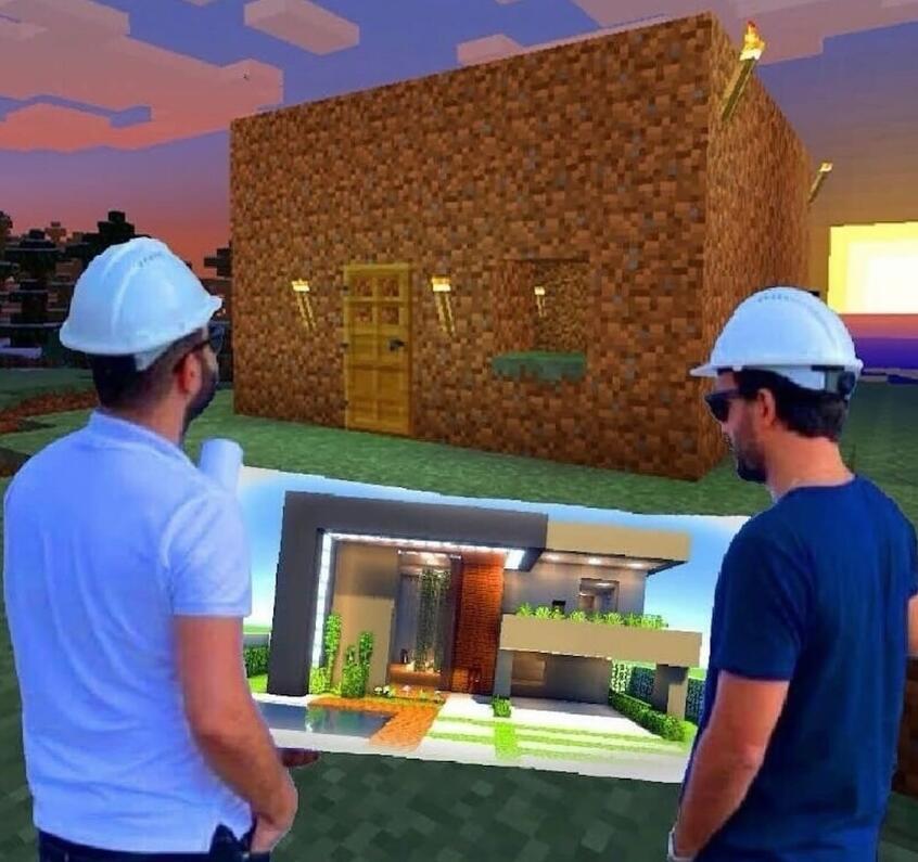 当我和我朋友决定建个大的：游戏趣图