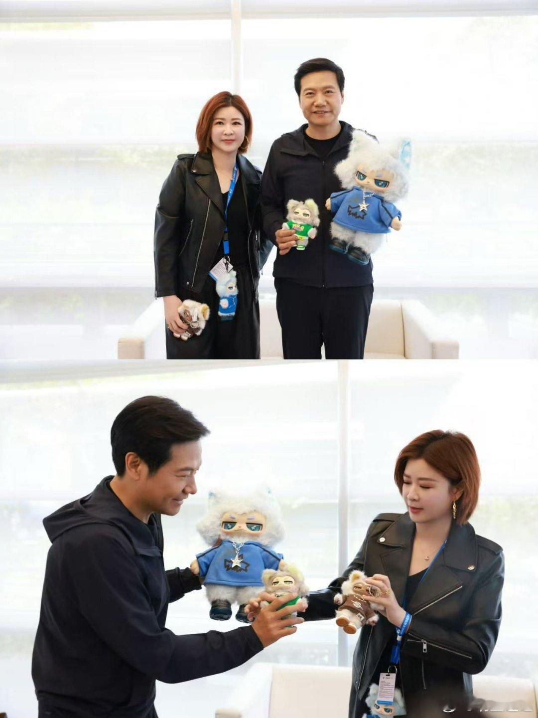 杜华晒与雷军合照每一个 必须都要有 杜华 和 雷军的合照，用我创作过的或者原本都