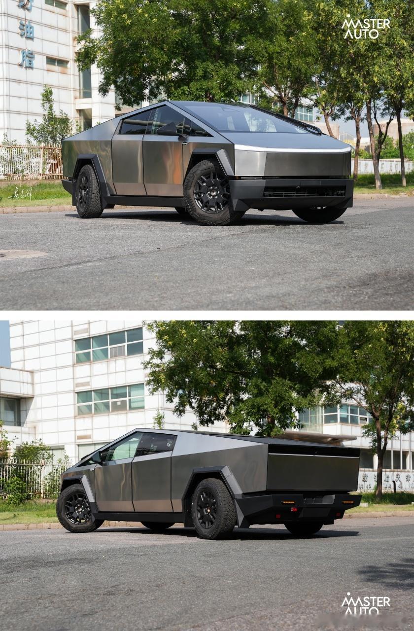 Cybertruck 三电机乘用车版本，皮卡车版本同步开售，国内保有量极低，皮卡