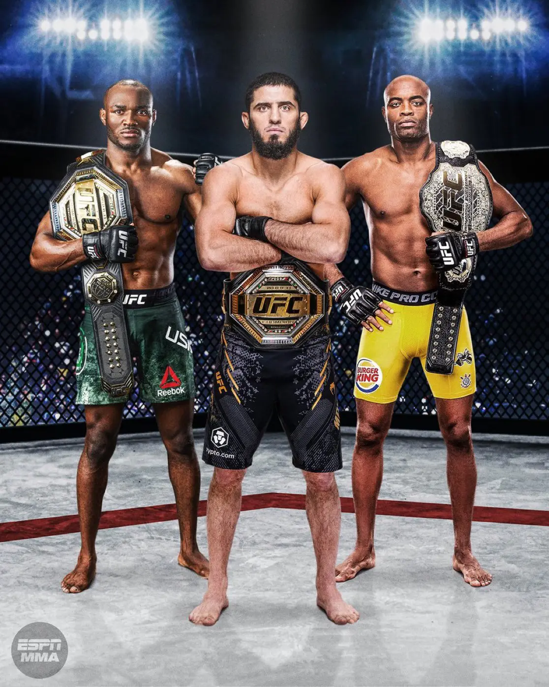 伊斯兰·马哈切夫的14连胜UFC，仅次于卡马鲁·乌斯曼（15胜）和安德...