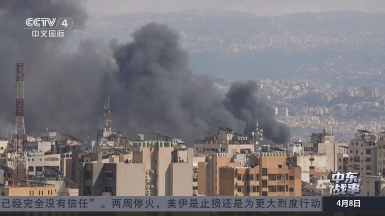 黎巴嫩真主党在黎巴嫩南部伏击了一支以军车队，猛烈的爆炸将以军卡车撕得粉碎，数名以