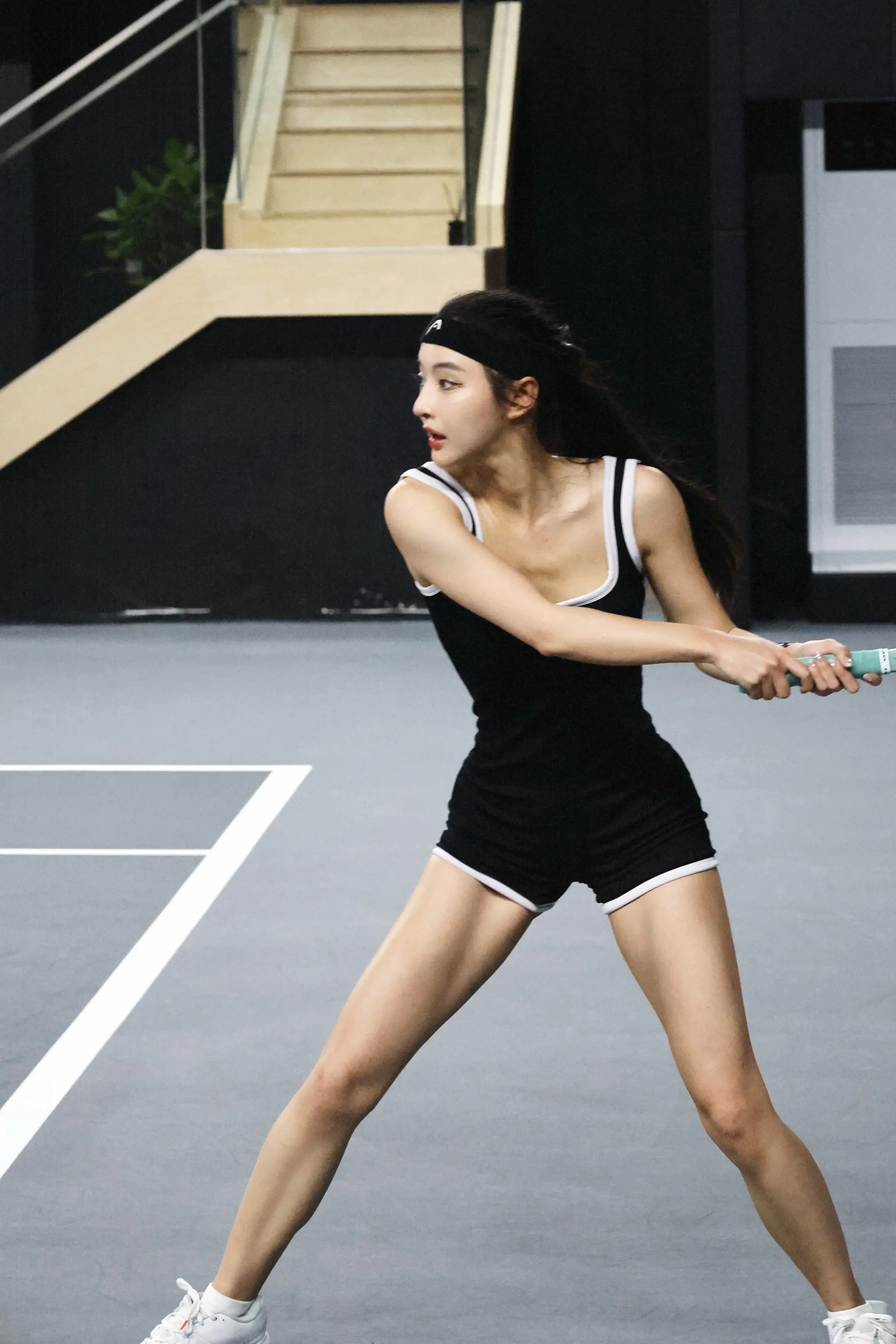 菜就多练。🎾