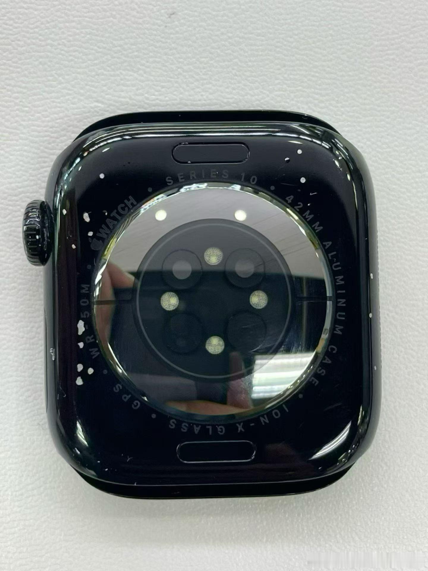 苹果Watch  S 10 智能手表GPS款国行 42MM黑色 铝金属表壳 运动