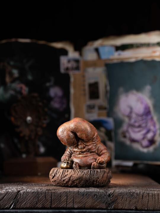 竹谷隆之原型《诸事无常ぬっぺっぽう》红铜版