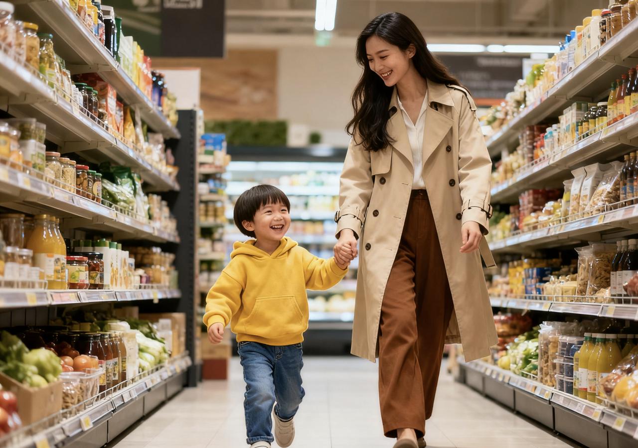孩子当众发脾气，别吼他！3步稳住场面。

孩子当众撒泼，你的沉默比怒吼更有力量！