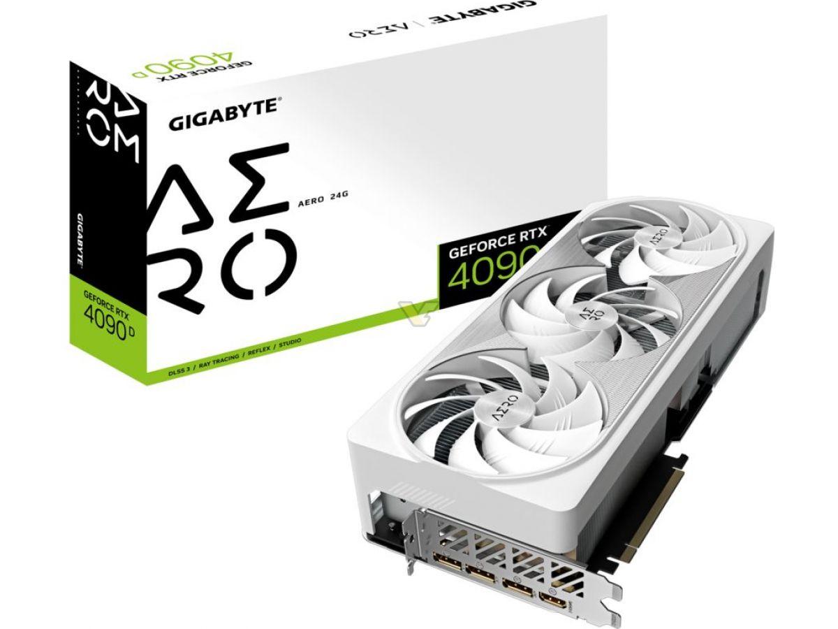 【技嘉将推出三款RTX 4090 D显卡】据VideoCardz报道，技嘉即将带