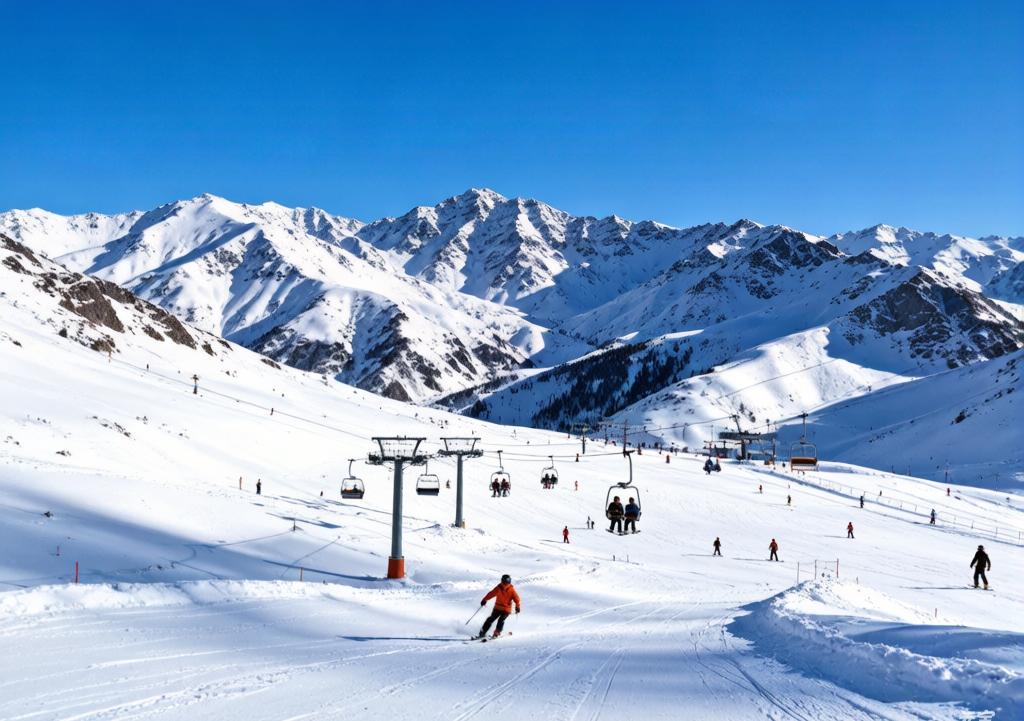你知道吉林有哪些冰雪旅游景点吗延吉梦都美滑雪场度假村！