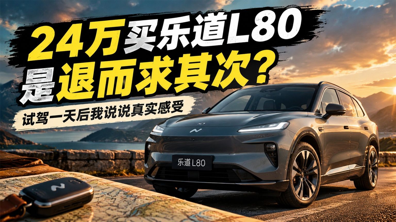 24万买乐道L80是退而求其次？试驾一天后我说说真实感受