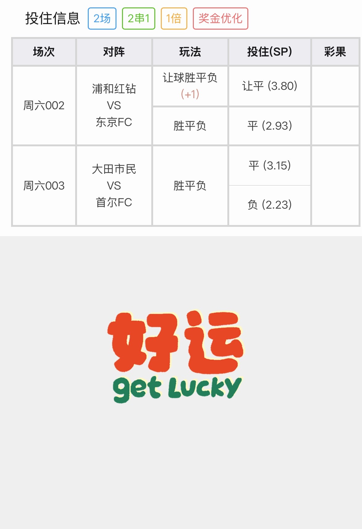 早场日韩职心水双休日来了，喜欢看足球的朋友来点娱乐吧，清凉微夏舒舒服服的躺在沙发