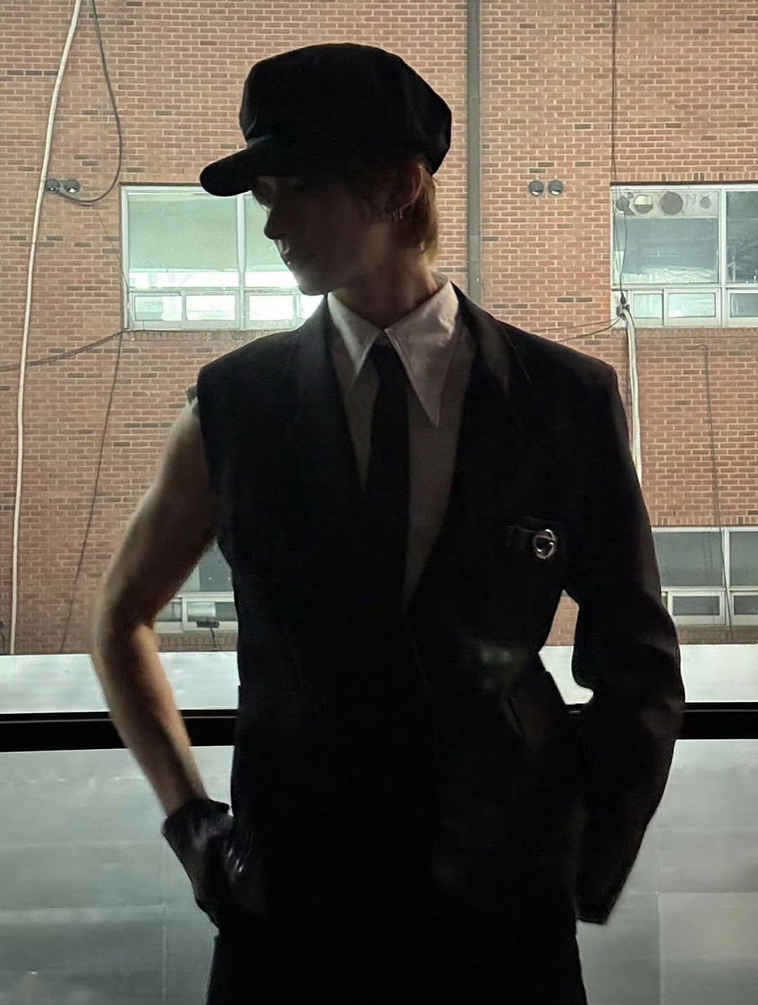 anton[超话] sw应该是这个造型，但是没有戴贝雷帽（小遗憾 ​​​