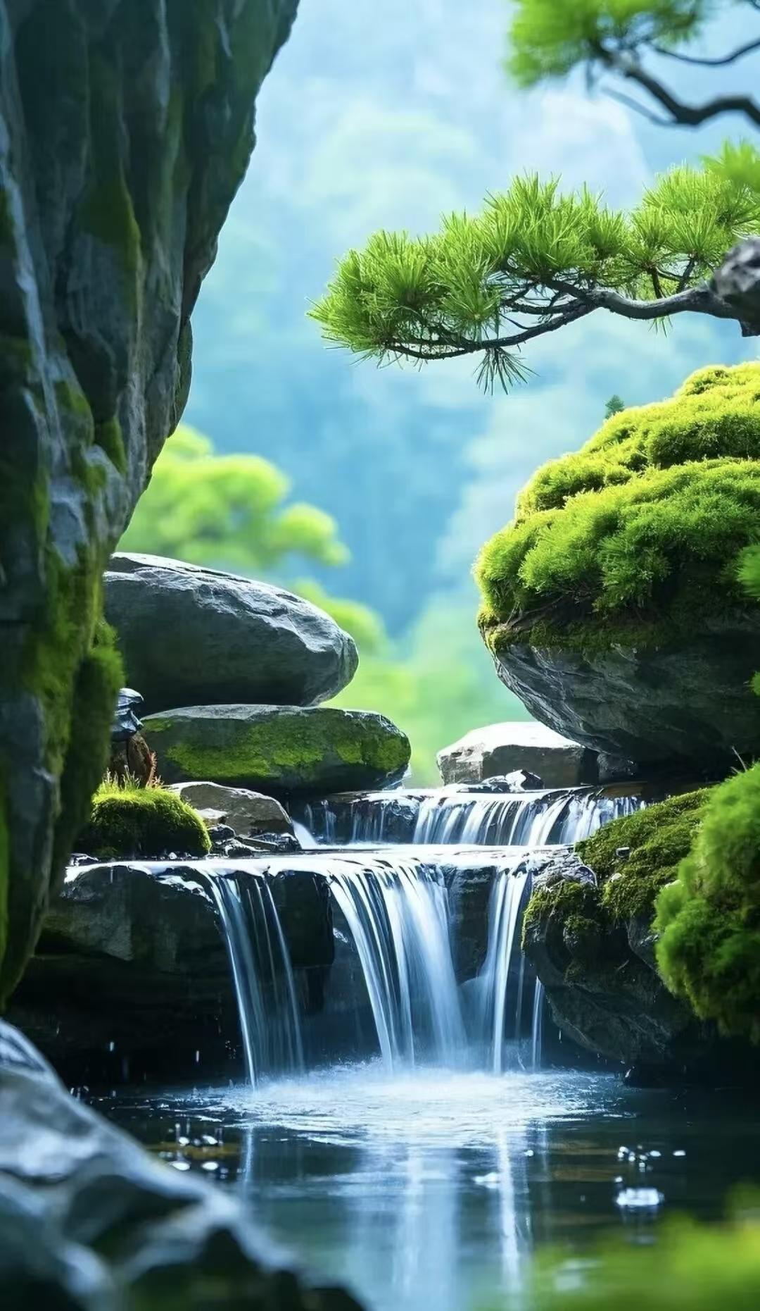 一檐风月，半盏清灯。风摇黄昏落流年，相思入梦烛影清。以一世的温柔，静候故人归程。
