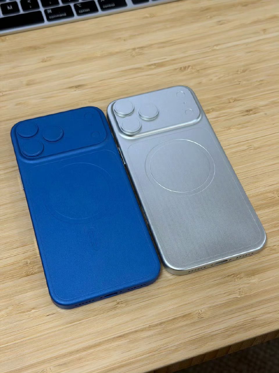 iPhone18ProMax金属机模和iPhone17ProMax一模一样啊。 