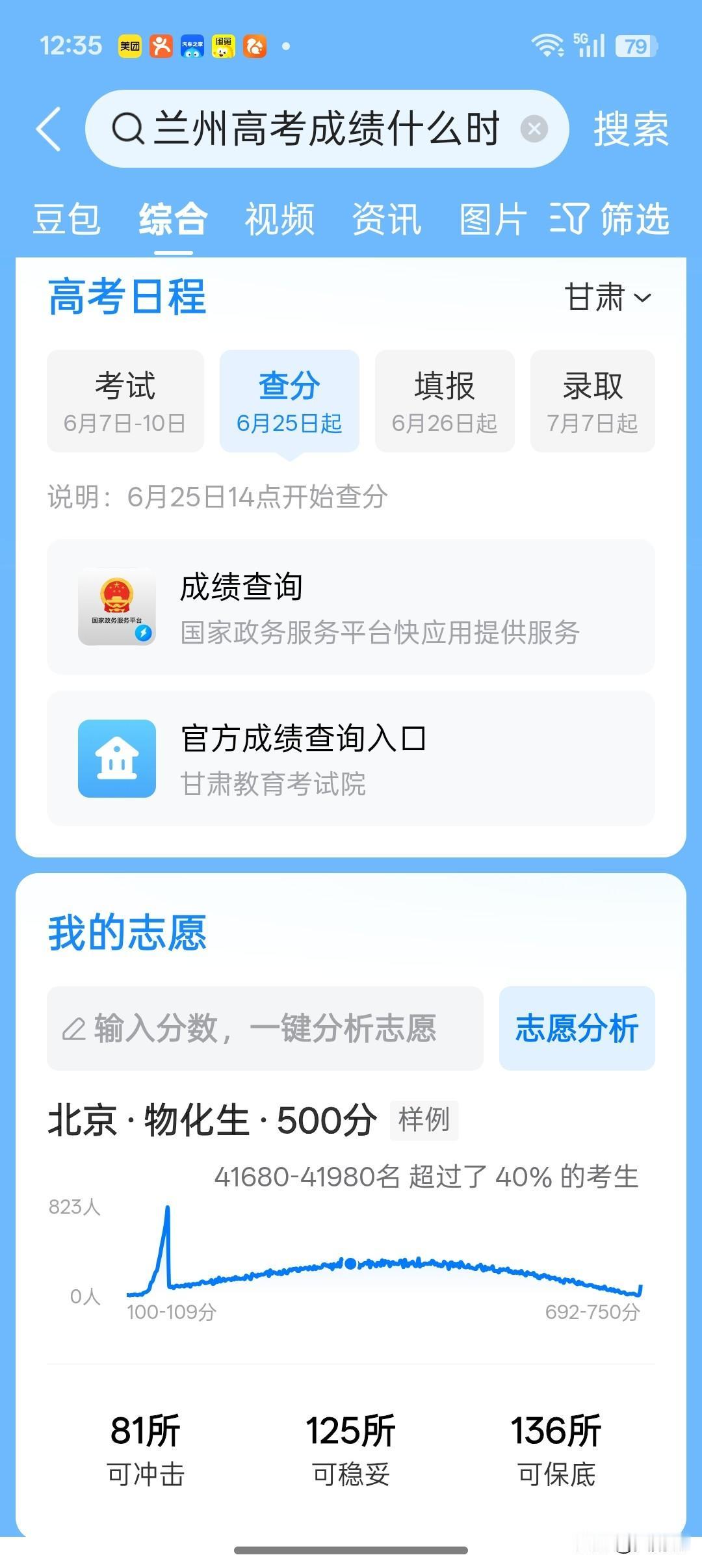 2026年甘肃省兰州市参加高考的考生们注意了，今天下午2点钟，甘肃省考试院准时开