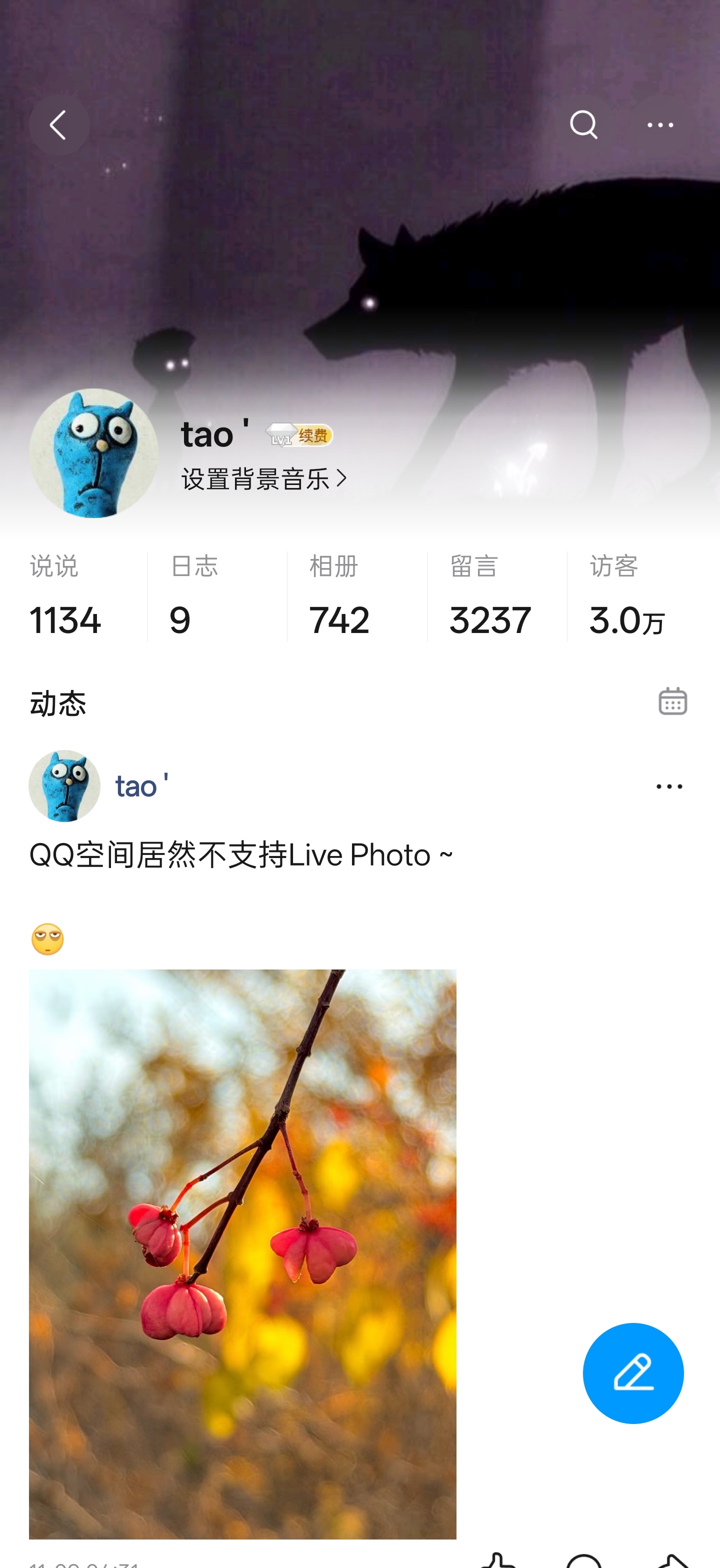 QQ空间vs微信朋友圈合影留念📷 