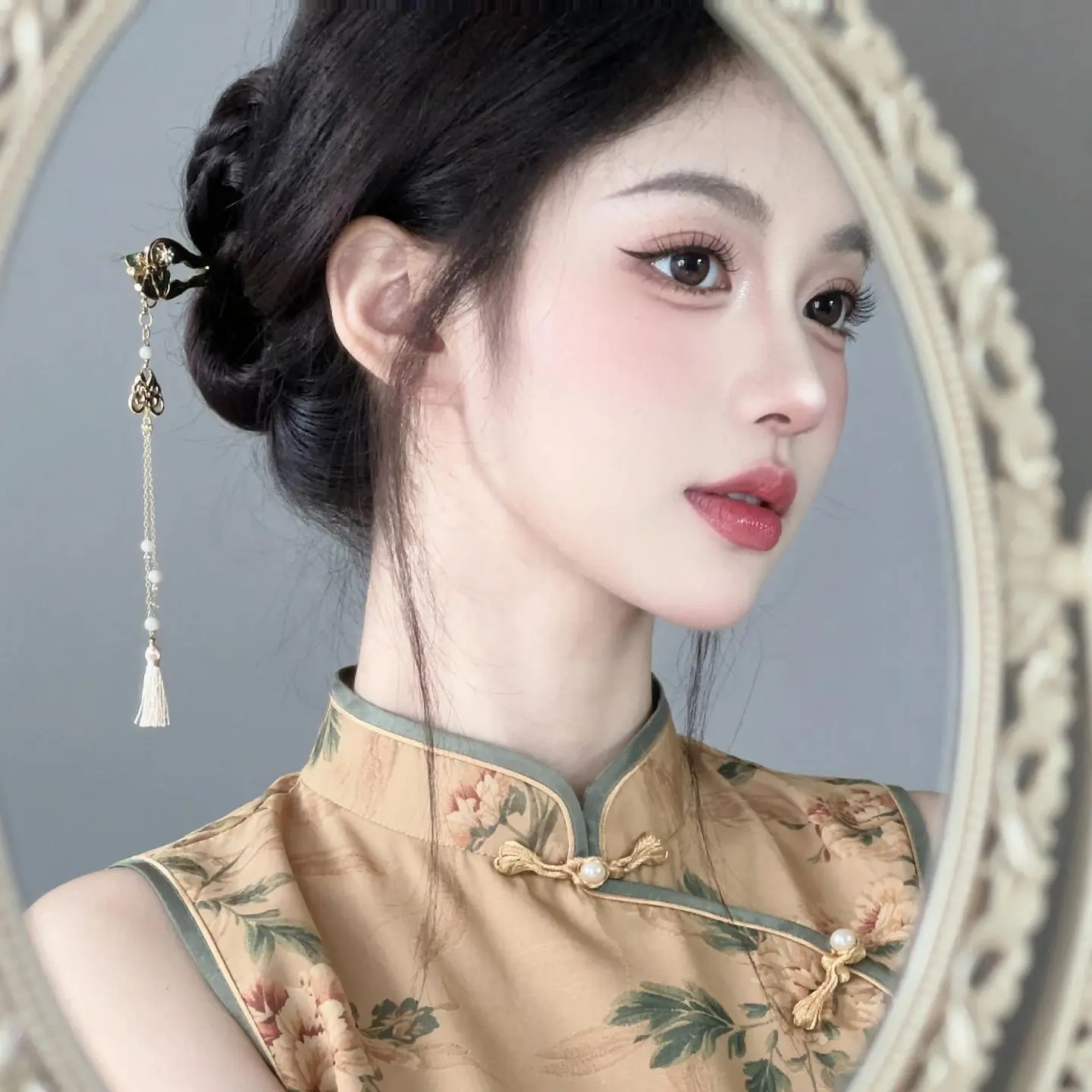 AI古风旗袍写真 ai创作 写真风格