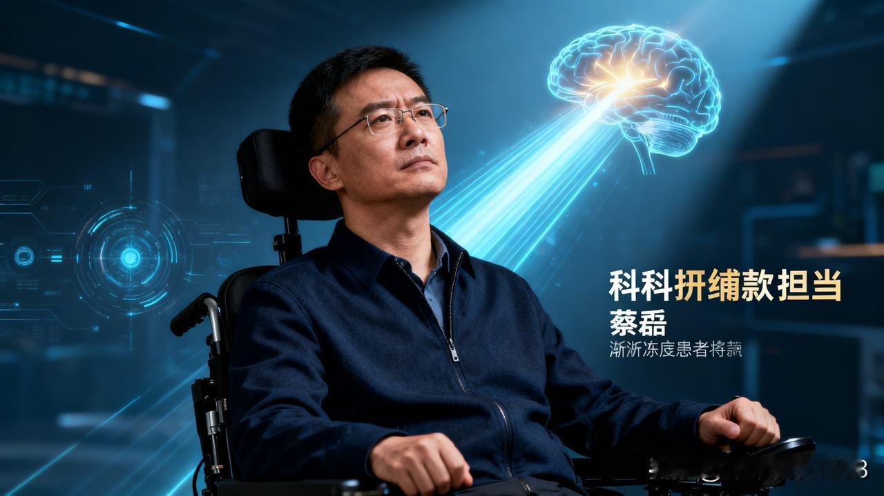 你知道吗？有这样一位渐冻症患者，他的坚韧与担当令人动容，他就是蔡磊。 
渐冻症，