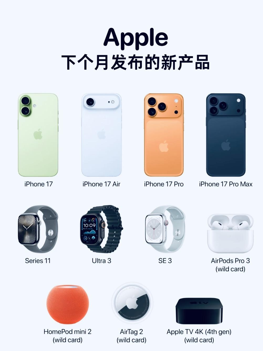 iPhone 17系列只需要关注这3点。

1，散热，A系列芯片一直是顶级，就是