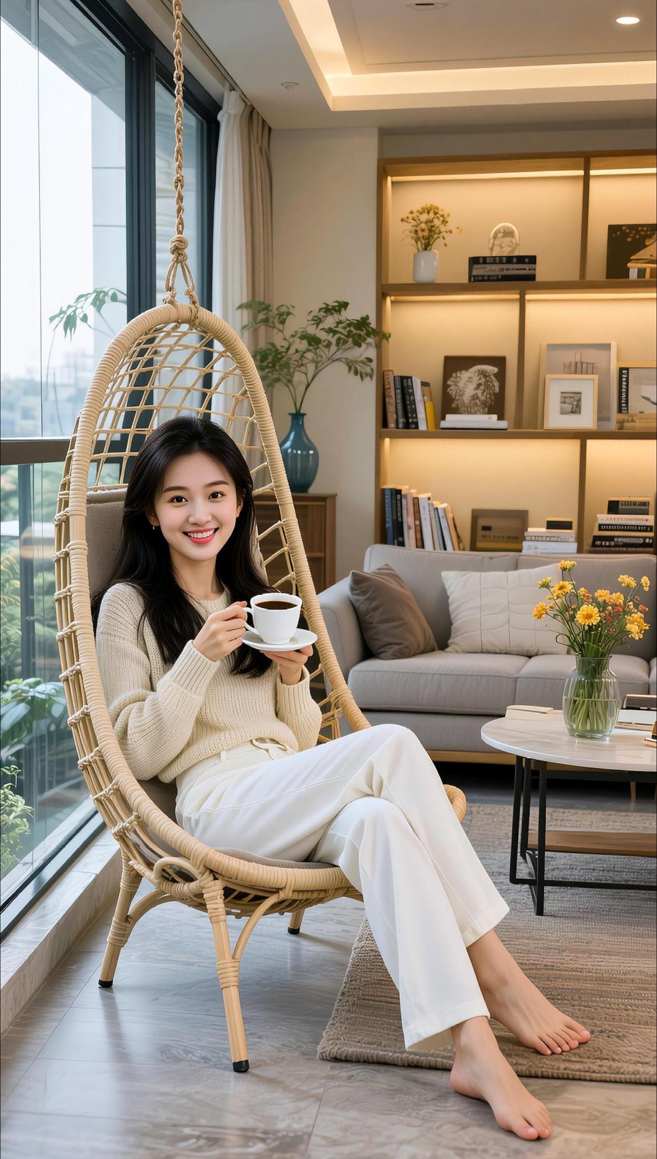 AI慵懒生活照 抖音ai创作