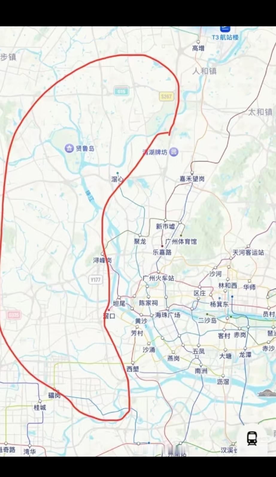为什么佛山不发展它的右边呢？[笑哭]
