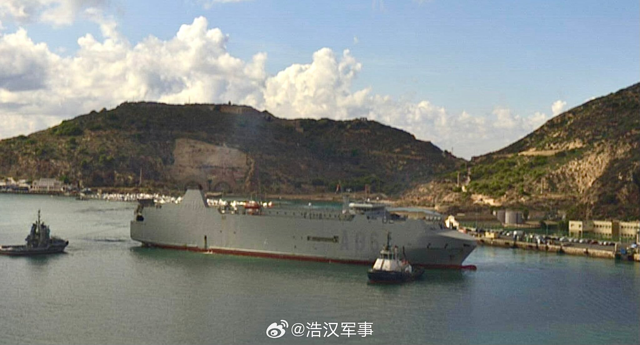 全球武器装备盘点每天认识一件兵器烽火问鼎计划 西班牙海军运输舰ESPS“伊莎贝尔