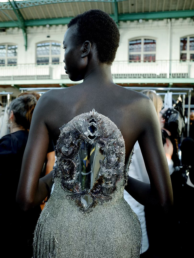 Backstage from Ashi Studio Haute Couture