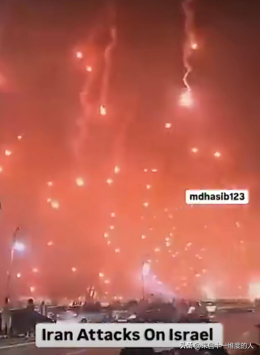 看这段视频未知真假，如果是真的，那伊朗人的复仇才有点意思。就该这样吧！波斯人的反