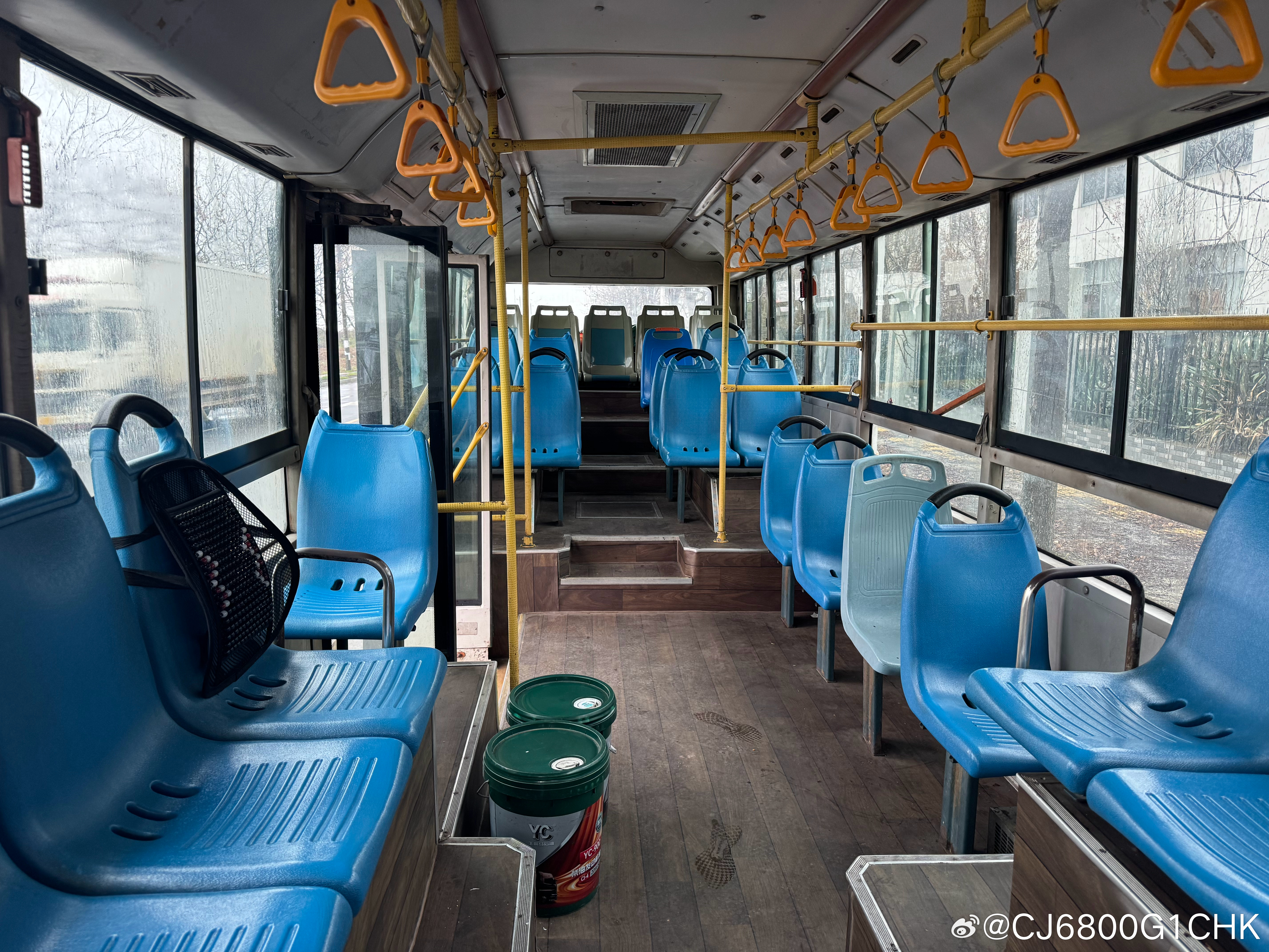 南昌市，打卡08年的福田厂车以及海格厂车，拍完去地铁大厦附近拍双层，偶遇井冈山6