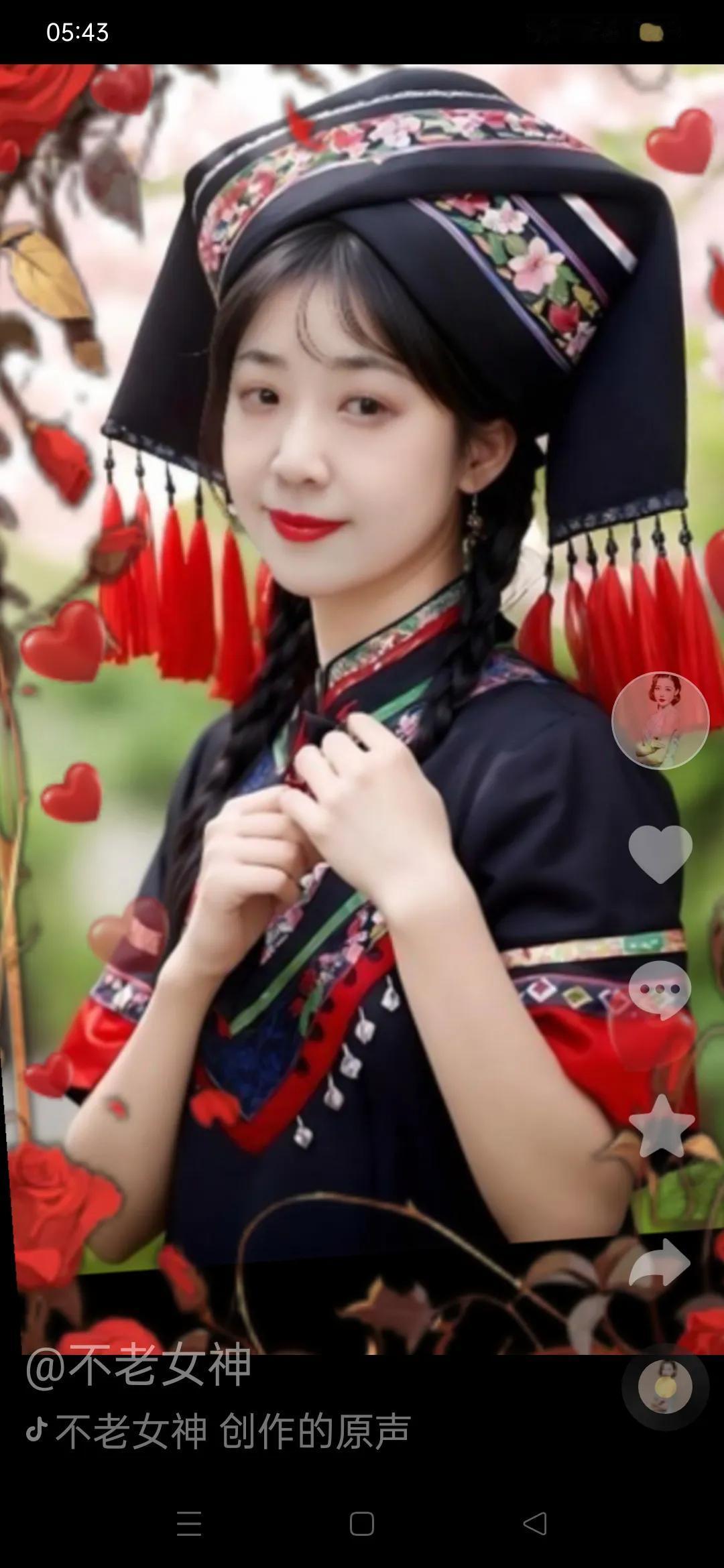 晒晒你的民族服装照片