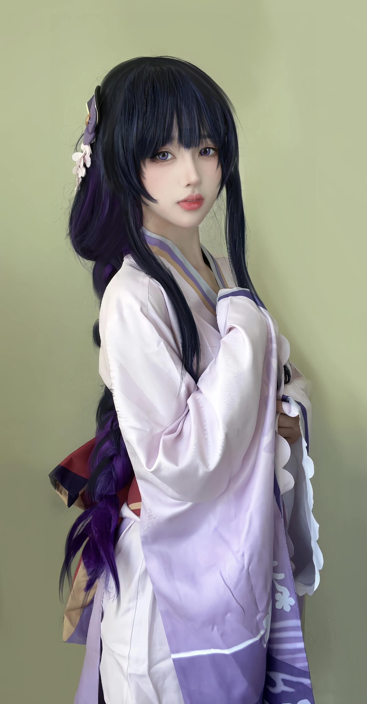 雷电将军:欢迎来到稻妻!来稻妻，遭雷劈!#游戏# #原神# #二次元#