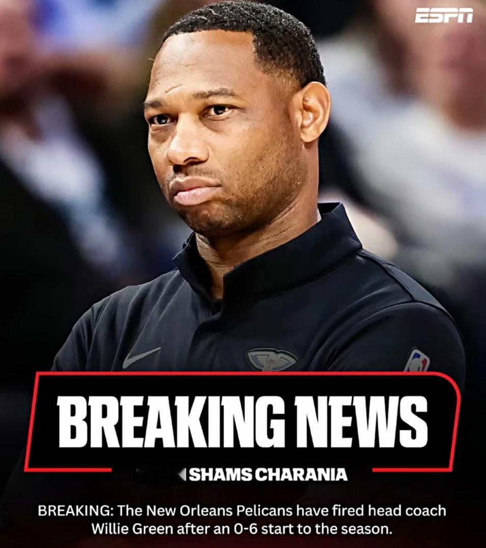 鹈鹕解雇主教练威利格林！锡安真是坑了不少人

就在刚刚，鹈鹕官方宣布解雇主教练威